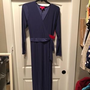 * Jennifer Lopez purple long dress